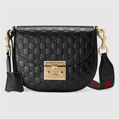 gucci signature leather shoulder bag|Gucci shoulder bags on sale.